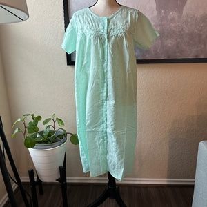 House Dress Eyelet Embroider